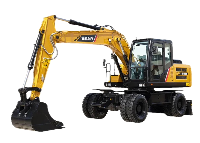 Pelle sur pneus SANY SY155W